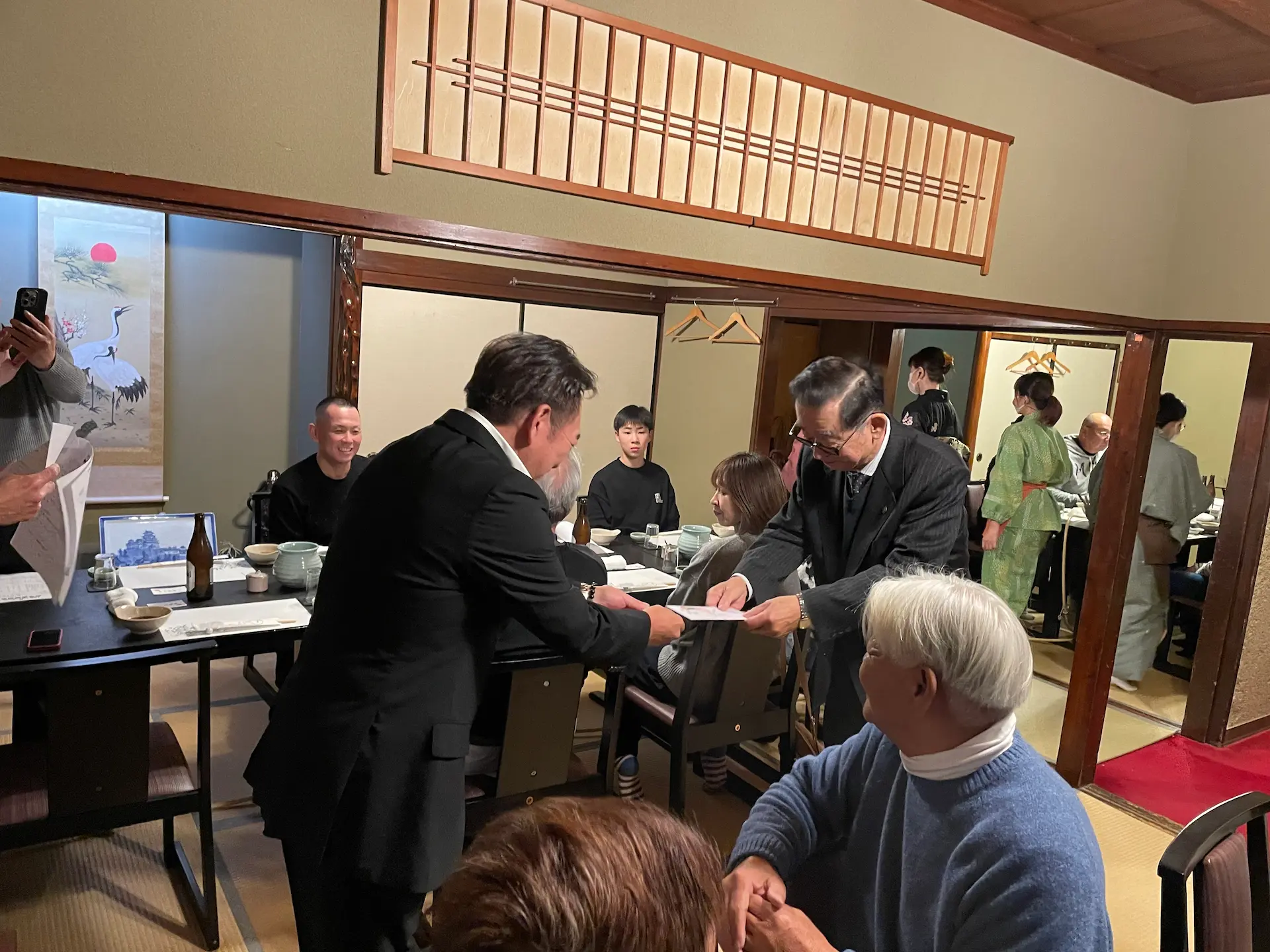 新年家族例会写真1